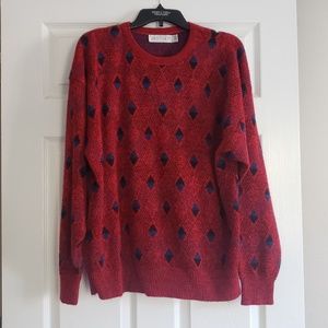 Vintage "Grandpa" Knit Sweater